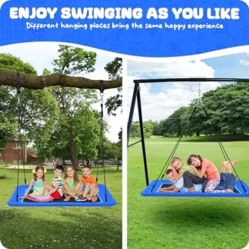Trekassy 700lbs Rectangle Tree Swing for Kids and Adults