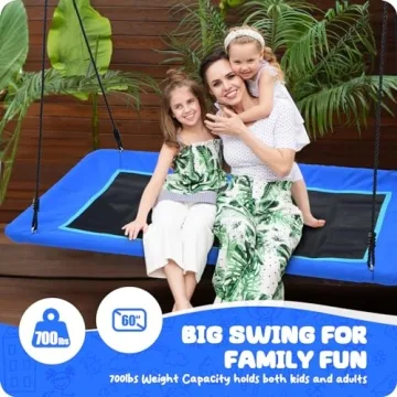Trekassy 700lbs Rectangle Tree Swing for Kids and Adults