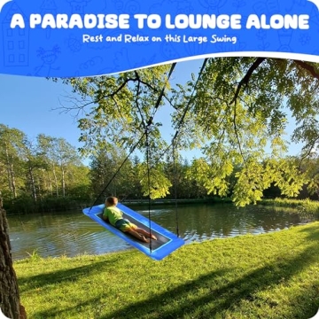 Trekassy 700lbs Rectangle Tree Swing for Kids and Adults