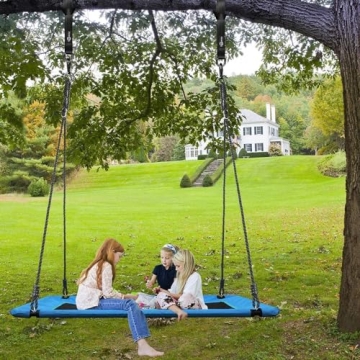 Trekassy 700lbs Rectangle Tree Swing for Kids and Adults