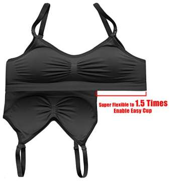 Comfy HOFISH Maternity Nursing Bra Set for Moms
