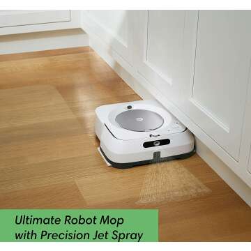 iRobot Braava Jet M6 Robot Mop - Smart & Efficient