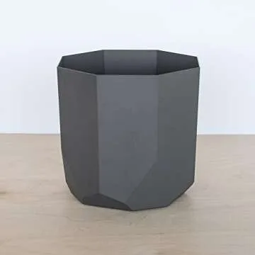 Bloem Tuxton Modern Hexagon Small Planter 10"