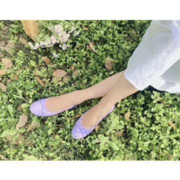 Trendy FEVERSOLE Ballet Flats with Memory Foam Comfort