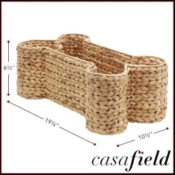 Casafield Dog Bone Storage Basket - Eco-Friendly Organizer
