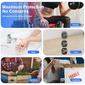 Durable Silicone Ring Protector for Ultrahuman Ring
