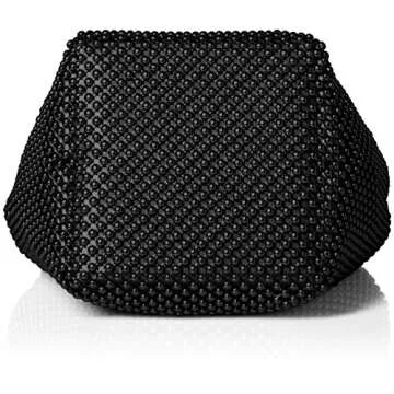 Jessica McClintock Womens Gwen Ball Mesh Clutch