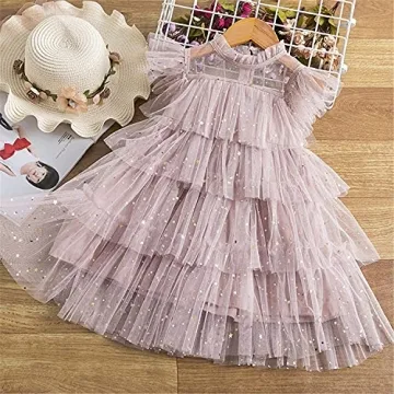 TTYAOVO Girls Little Stars Party Dress 2-3 Years