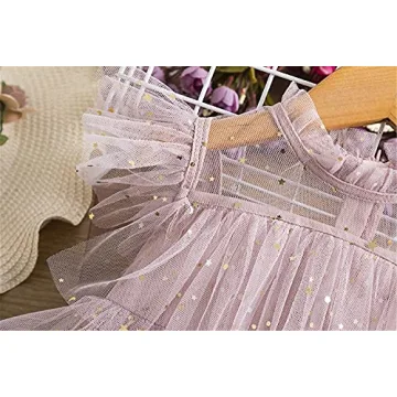 TTYAOVO Girls Little Stars Party Dress 2-3 Years