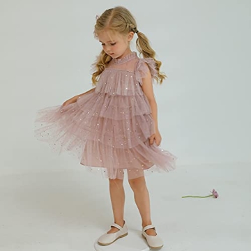 TTYAOVO Girls Little Stars Party Dress 2-3 Years