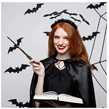 Halloween Bat Headbands Set for Cosplay & Parties