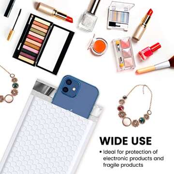 Fuxury 4x8 Bubble Mailers – Secure Shipping Solution