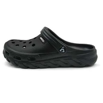 Amoji Garden Clogs - Lightweight Rubber Yard Shoes for All Ages