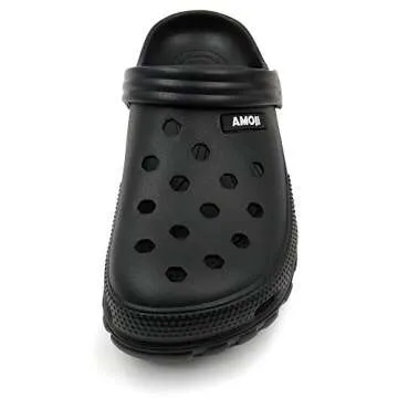 Amoji Lightweight Garden Clogs for Men and Women