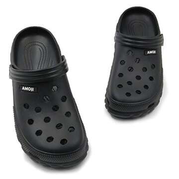 Amoji Lightweight Garden Clogs for Men and Women