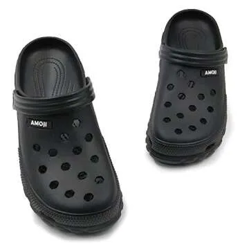 Amoji Lightweight Garden Clogs for Men and Women