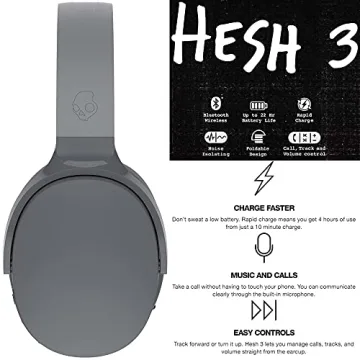 Skullcandy Hesh 3 Wireless Headphones - Ultimate Comfort