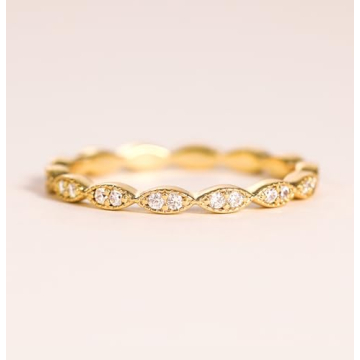 TIGRADE Eternity Ring Elegance in Affordable Jewelry
