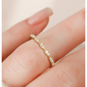 TIGRADE Eternity Ring Elegance in Affordable Jewelry