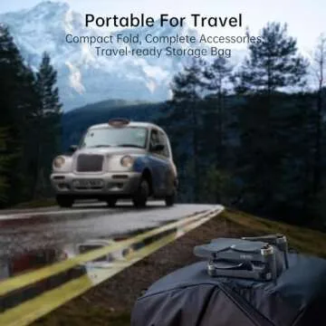 CHUBORY X11 Pro GPS Drones with 90+ Mins long flight time , 2-axis Gimbal drones with camera for Adults 4K UHD Camera Anti-shake, GPS Auto Return Home Brushless Motor All Functions Drones for Beginners/Professionals (3 Batteries+Bag)