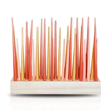 Stylish Wooden Taper Candle Holder for Special Occasions