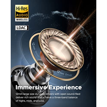 SoundPEATS Hybrid Active Noise Cancelling Earbuds