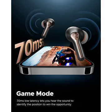 SoundPEATS Hybrid Active Noise Cancelling Earbuds