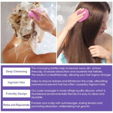 Rosemary Hair Growth Serum 2 Pack with Scalp Massager