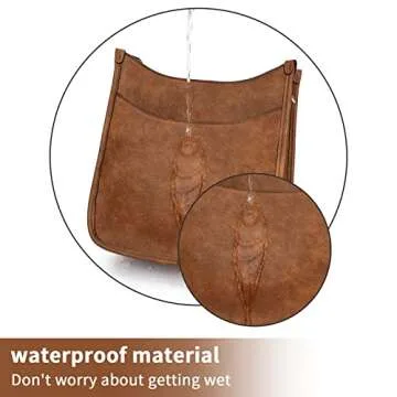 Caitina Women's Vegan Leather Crossbody Hobo Handbag