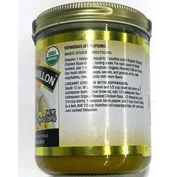 Better Than Bouillon Organic Roasted Chicken Base, Made with Seasoned Roasted Chicken, USDA Organic 21-Ounce Jar (Pack of 1)
