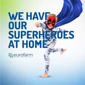 Eurosuture Skin Closure Strips - Hypoallergenic, Reinforced, Round Ends, 12 Strips