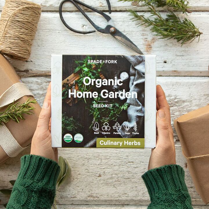Indoor Organic Herb Garden Starter Kit for Beginners