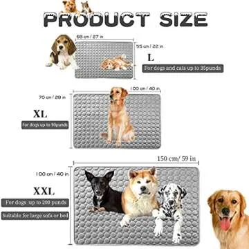 MICROCOSMOS Summer Cooling Mat for All Ages, Easy Clean