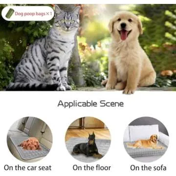 MICROCOSMOS Summer Cooling Mat for All Ages, Easy Clean