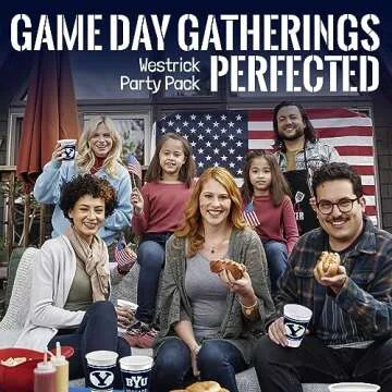 Westrick Ole Miss Party Supplies - Complete Set for 16 Guests