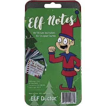 Elf Doctor ELF Notes Educational Activity Cards for Kids