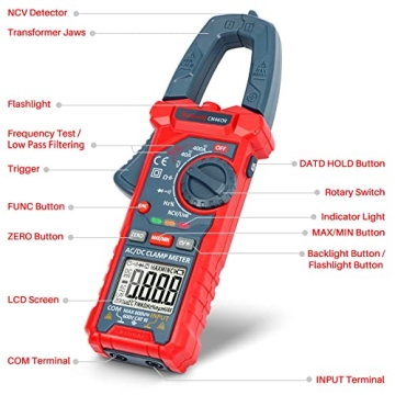 AstroAI Auto-ranging Digital Clamp Meter 4000 Counts