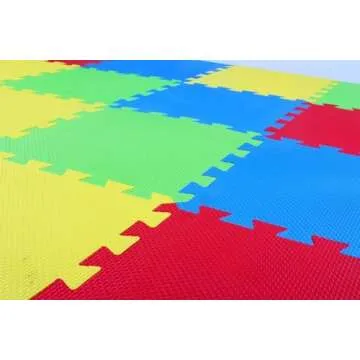 BalanceFrom Kid's Puzzle Exercise Play Mat for Safe Play