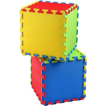 BalanceFrom Kid's Puzzle Exercise Play Mat for Safe Play