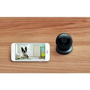 Logitech Circle Wireless 1080p Video Battery Powered Security Camera with 2-Way Talk (Black)