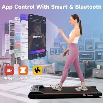 Hartwares Portable 2-in-1 Walking Pad Treadmill