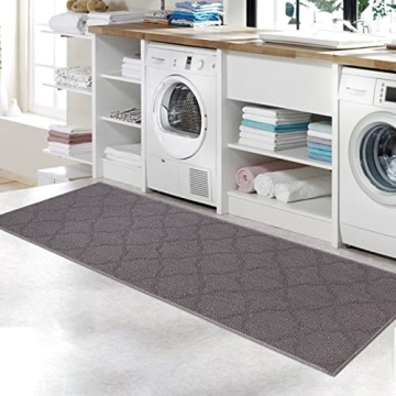 Cekene Runner Rug for Hallways - Non Slip & Washable