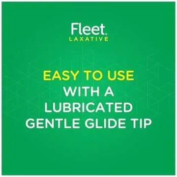 Fleet Laxative Saline Enema, 7.8 Fl Oz (Pack of 6)