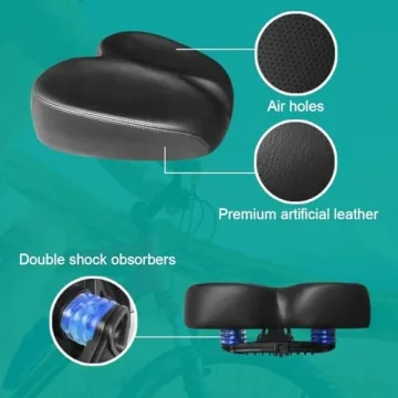 N3od3er Comfortable Bicycle Saddle Oversized Gel Seat