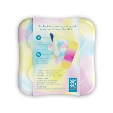 Welly Flex Fabric Bandages - Colorful and Fun First Aid