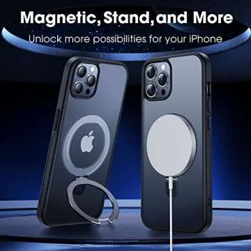 CASEKOO iPhone 12 Pro Max Case with Magnetic Stand