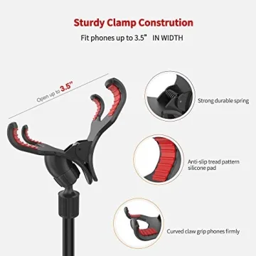 IPOW No Glue Suction Cup Phone Mount for Safe Driving