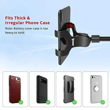 IPOW No Glue Suction Cup Phone Mount for Safe Driving