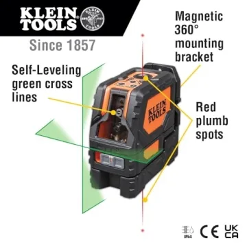 Klein Tools 93LCLG Laser Level for Accurate Alignment