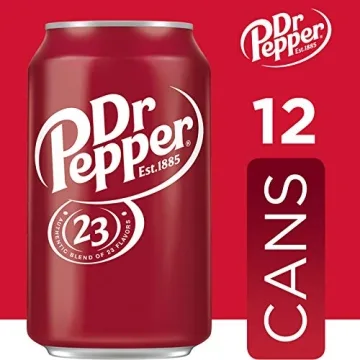 Dr Pepper Soda, Delightful Zero Sugar Refreshment in 12-Pack